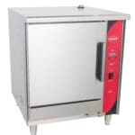 Stainless steel Solaris convection steamer oven.